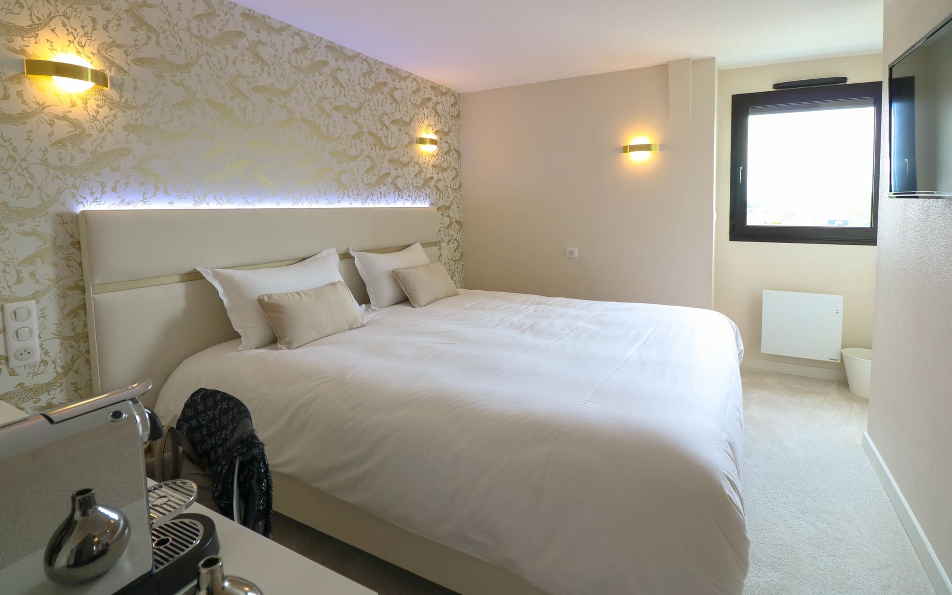 Hotel l'Ortega Rennes Aeroport Saint-Jacques-de-la-Lande Habitación foto